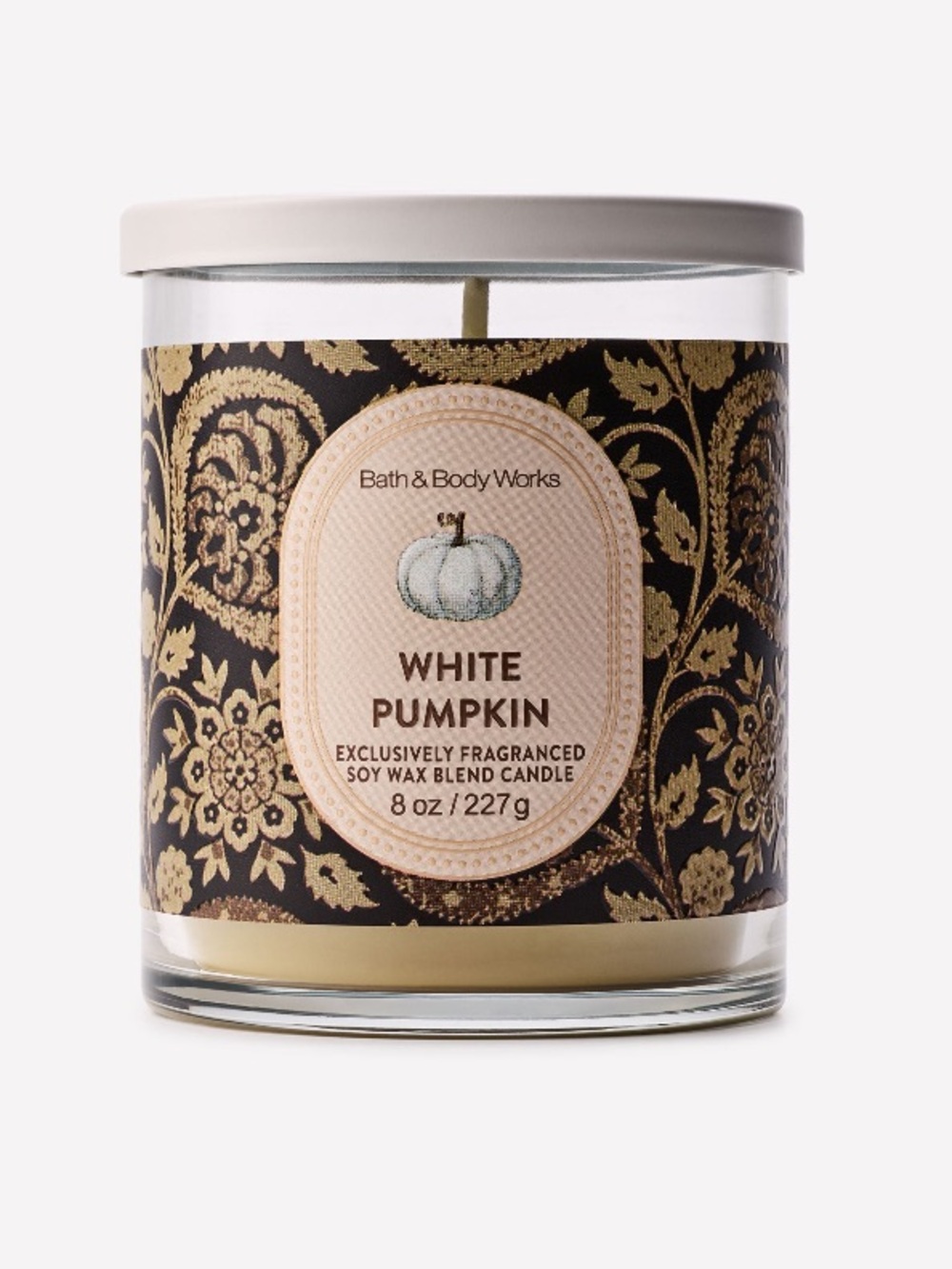 1/$12 or 2/$20 “White Pumpkin” Single Wick Candle by B&BW/WB, 8 oz / 227 g, NWT